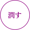 潤す
